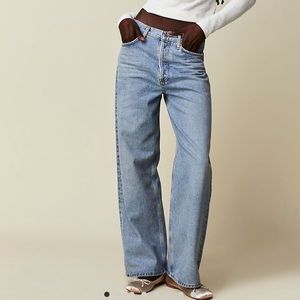 adolde low-rise baggy jeans